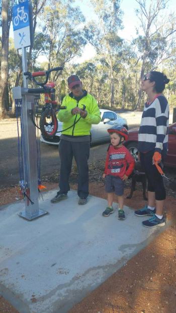 Bike Repair Stations on the O’Keefe Rail Trail