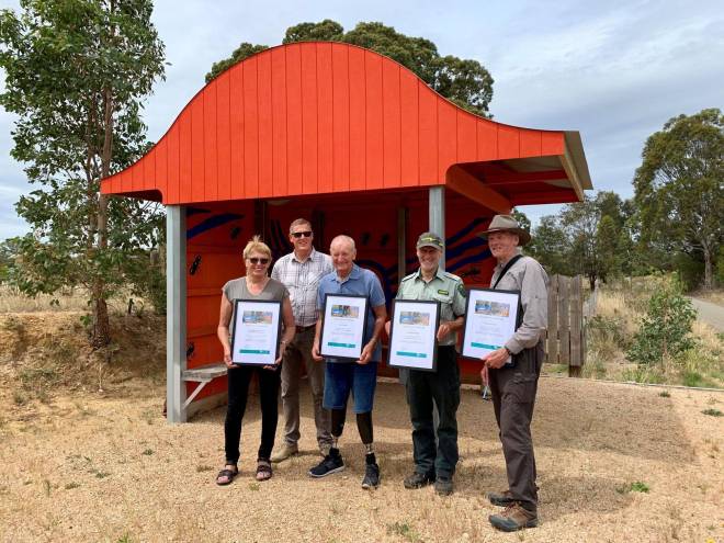 Award for East Gippsland Rail Trail Committee of Management