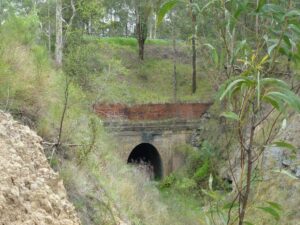 The entrance to the third tunnel towards Richmond Vale (2013)