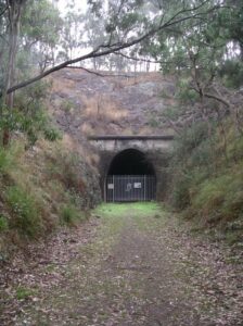 The northern portal of the tunnel (2010)