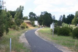 The trailhead in Bairnsdale