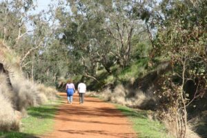 On the trail in John Forrest National Park