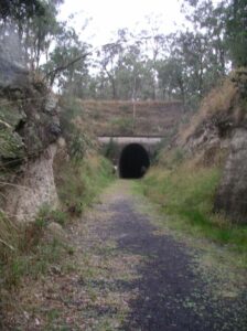 The southern portal of the tunnel (2010)