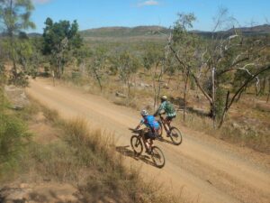 Outback cycling to Mt Garnet