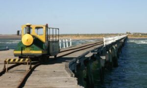The One Mile Jetty at Carnarvon