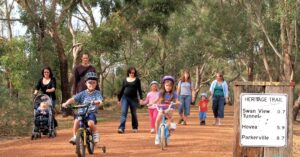 A family outing on the trail – Shire of Mundaring