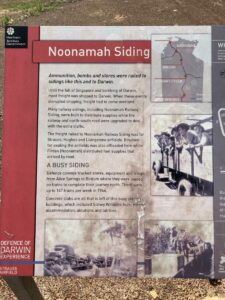 Noonamah Siding signage (2020-10)