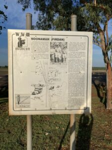 Noonamah WWII signage (2020-10)