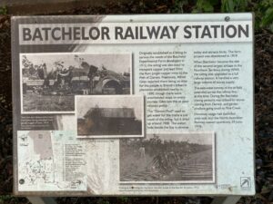 Batchelor station sign (2020-10)