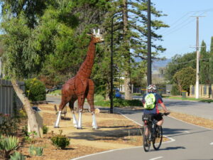 a giraffe on the trail?? 2020
