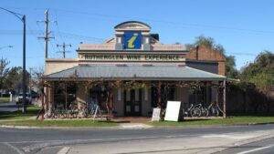 Even the information centre and bike hire is steeped in history and Rutherglen [2013]