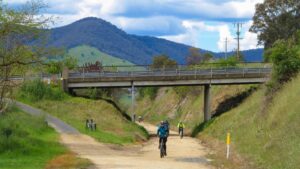 Passing under the Old Tallangatta Rd [2019]