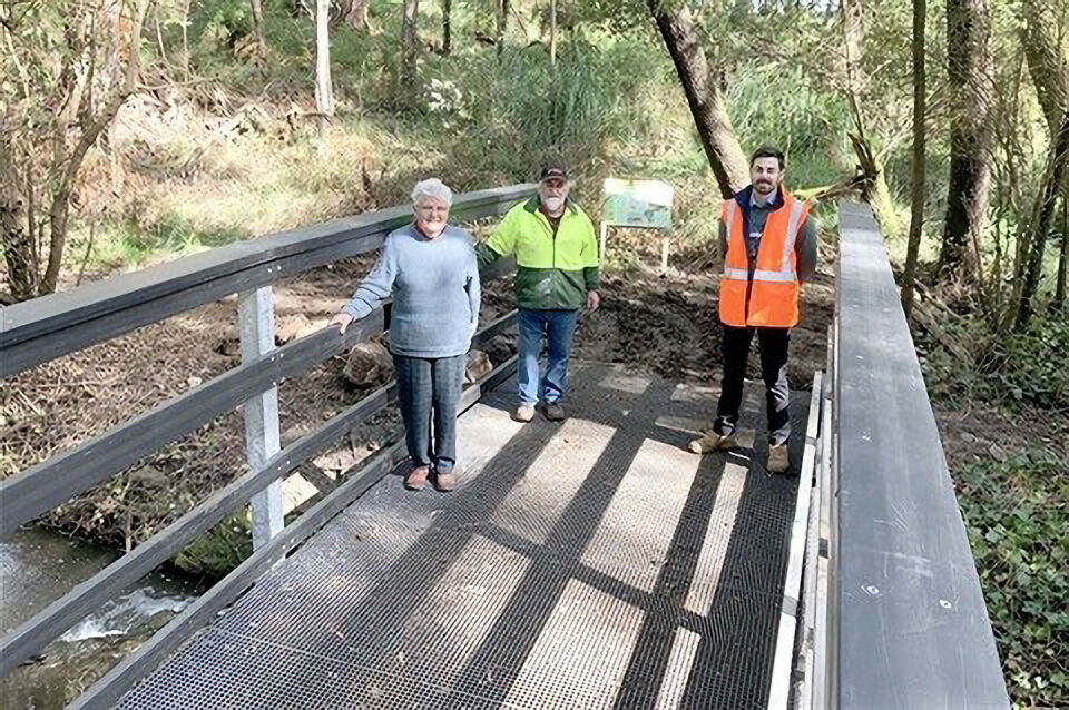 Camperdown to Timboon Rail trail bridges replaced ahead of schedule