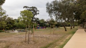 Boyd Park near Hughesdale railway station (2020)