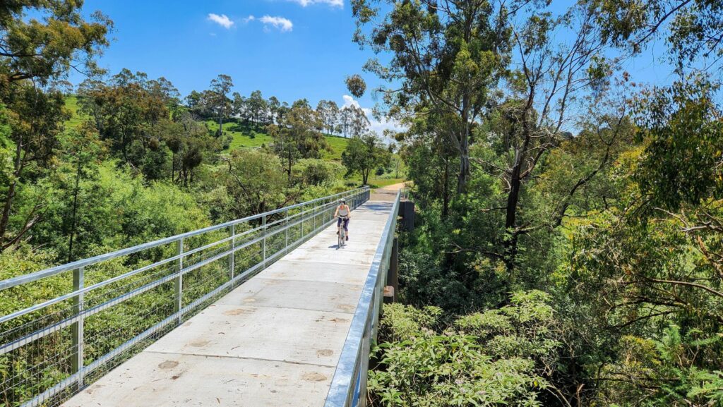 Official opening of extension to Great Southern Rail Trail