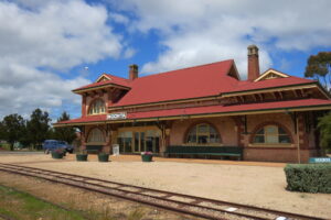 Moonta Information Centre in the former Moonta Station 2022