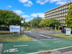 Ironically, the station site is now the base for the state's roads department, VicRoads [2022]