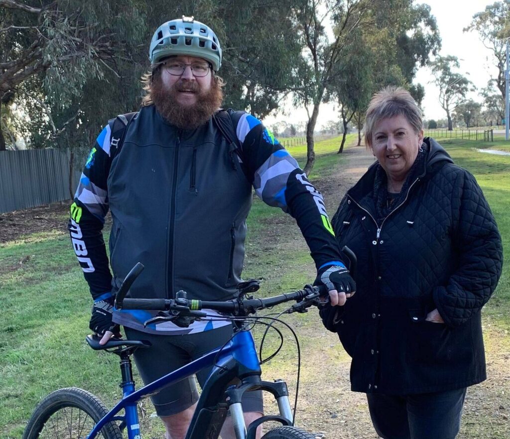 Paul Baker returns to Northern Victoria and rides three trails in one day