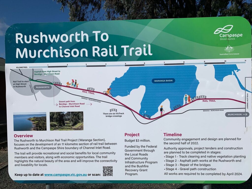 Rushworth Murchison Rail Trail Project Update