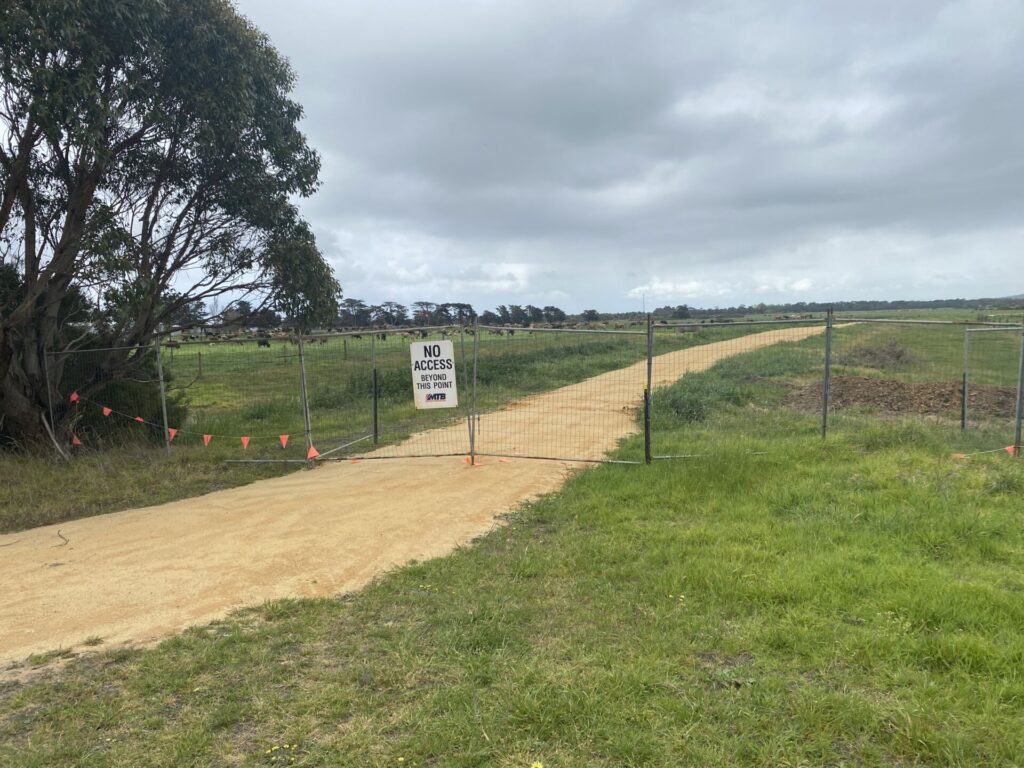 Eastern end of Great Southern Rail Trail nears completion