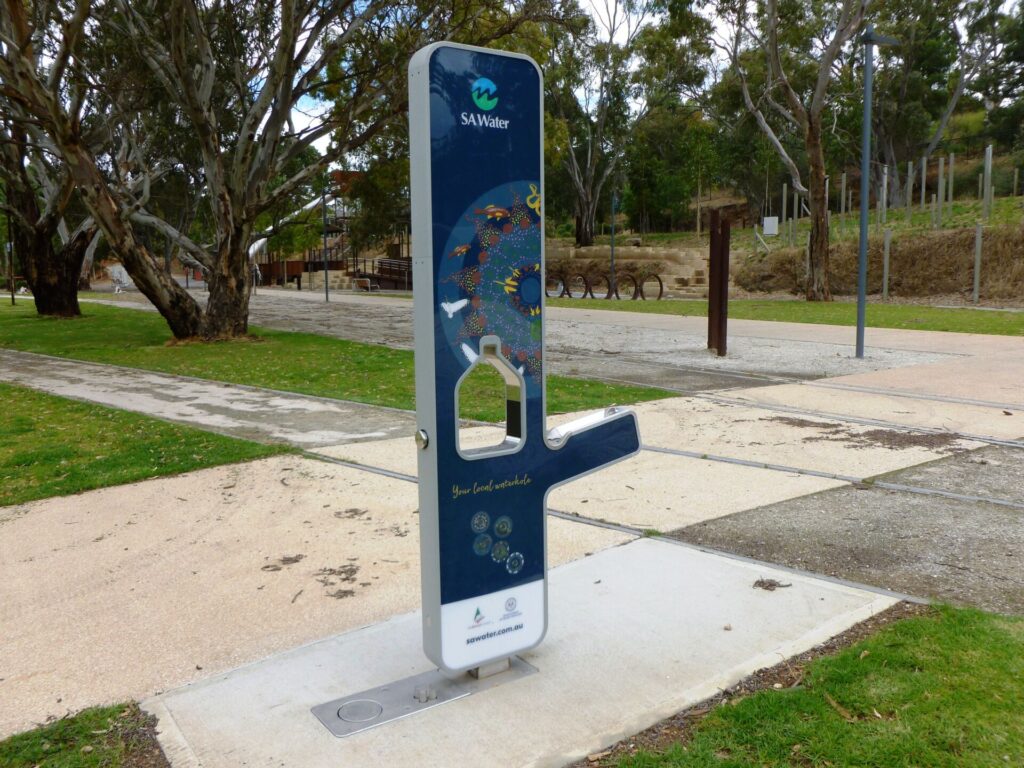 New water station installed on Barossa Rail Trail
