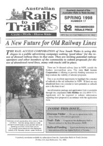 Railtrail Connections – Spring 1998