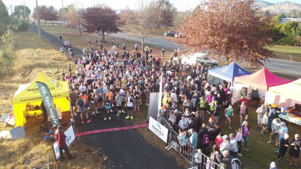 Mansfield Marathon along GVRT draws record crowd